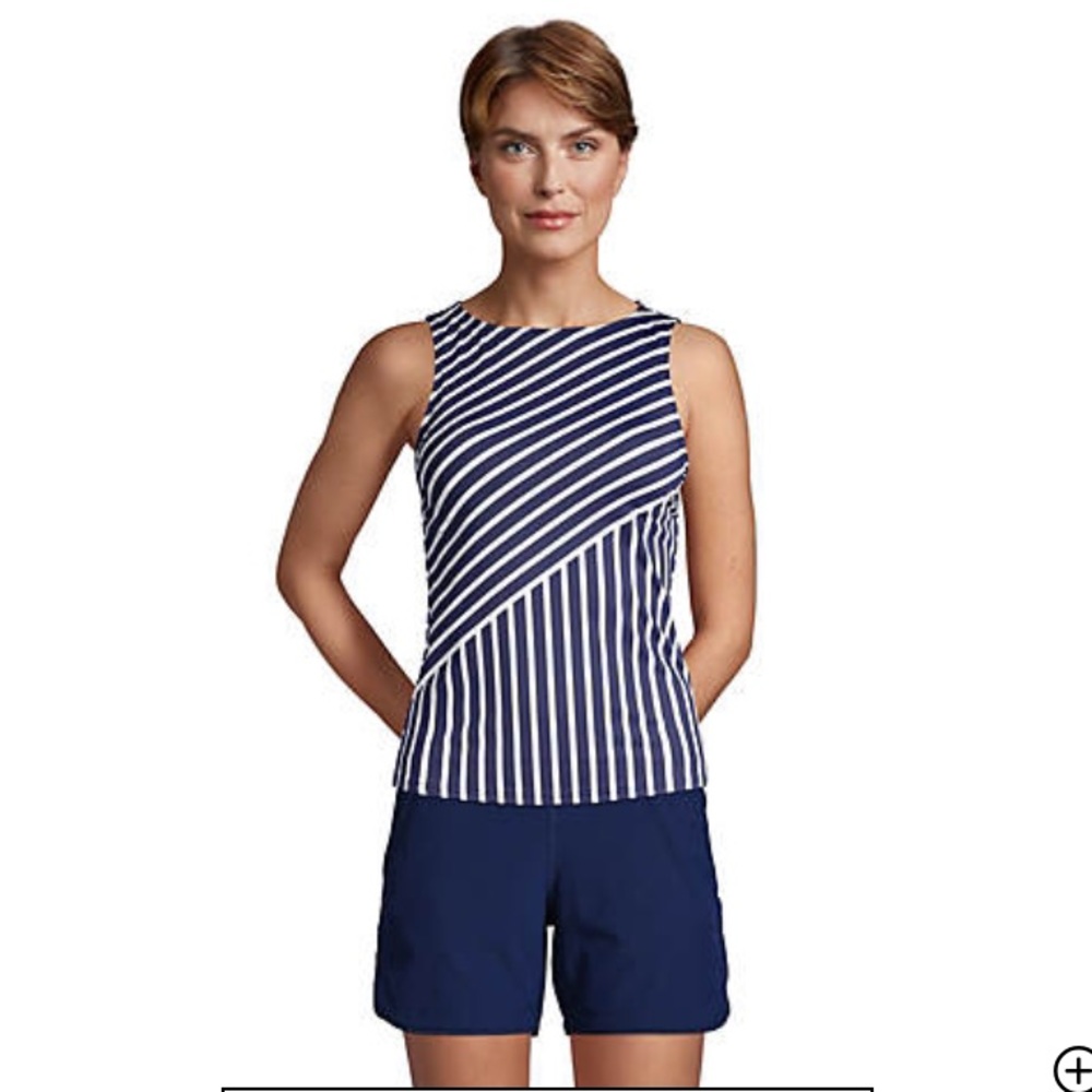 Lands End Tankini NWOT Size 12